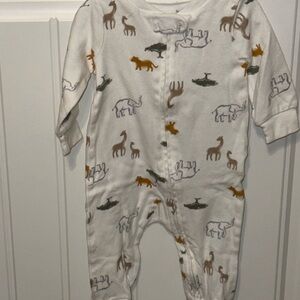 Carter’s Safari Footie 3-6 Months